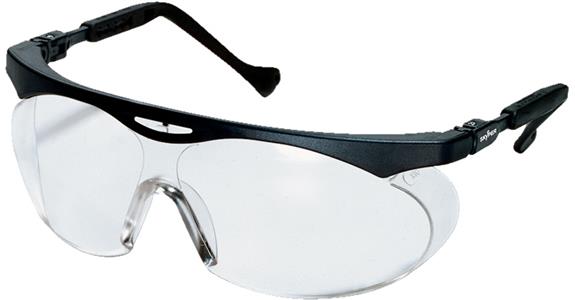 Schutzbrille skyper 9195, Rahmen schwarz, Scheibe klar 100 % UV-Schutz