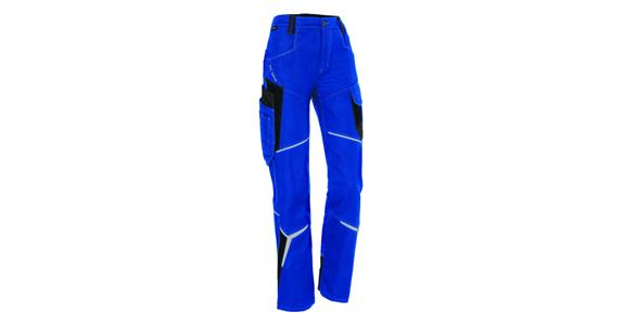 Damen-Bundhose BODYFORCE kornblumenblau/schwarz Gr.42