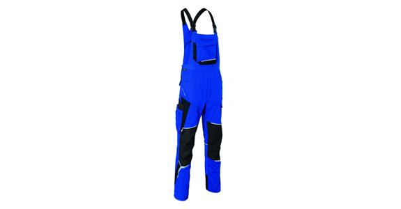 Latzhose BODYFORCE PRO kornblumenblau/schwarz Gr.46