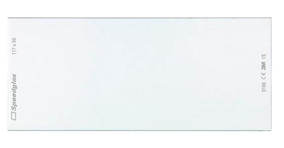 Innere Vorsatzscheibe 50x117mm für Speedglas™-Schweißmasken 9100V VE=5 Stück