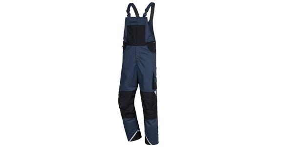 Latzhose MOTION TEX PLUS marineblau/schwarz Gr.56