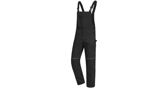 Latzhose MOTION TEX LIGHT schwarz Gr.106