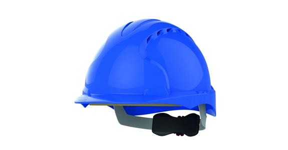 Industrie-Schutzhelm EVO®3 belüftet 30mm Euroslot-Aufnahme Blau