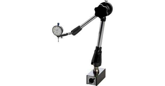 3D-Messgelenkstativ m.Zentralspannung, komb.Micro-Feineinstellung Höhe 390 mm