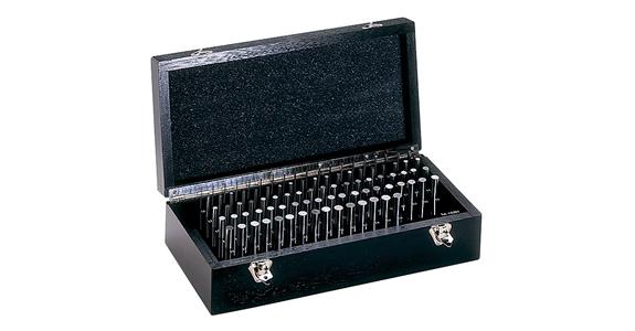 ATORN Prüfstiftesatz Lehrenstahl TK2 1,00-10,00 mm gestuft um 0,10 mm