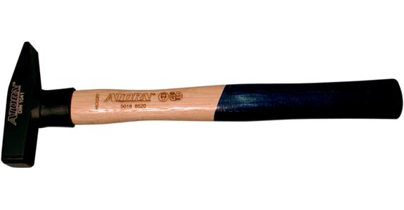 ATORN Schlosserhammer 2000 g mit Hickorystiel mit Nylon-Stielschutzhülse