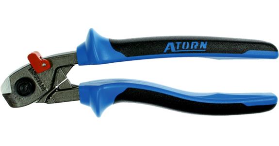 ATORN Drahtseilschere 190 mm mit 2-Komponenten Griffen