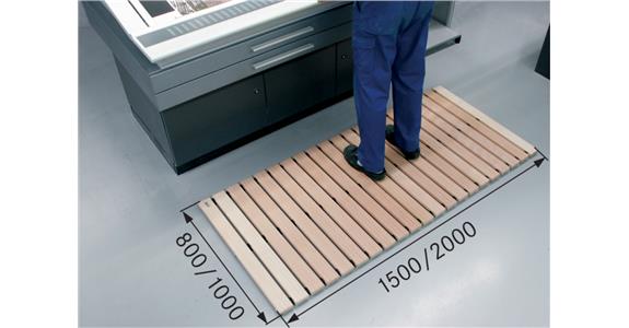 Sicherheits-Holzlaufrost 1500x1000 mm