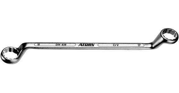 ATORN Doppelringschlüssel 14x17 mm DIN 838