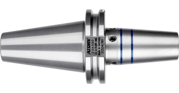 ATORN Schrumpffutter mit KKB SK40 (ISO 7388-1) Durchmesser 20 mm A=80 mm