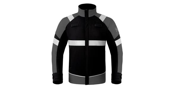 Softshell 5Safety Image+ schw/grau Gr. S