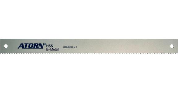 ATORN Maschinensägeblatt HHS Bi-Metall 600 x 50 x 2,5 mm 6 Zähne pro Zoll