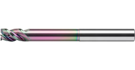 ATORN VHM-Schaftfräser mit HA-Schaft Durchmesser 6,0 x 10 x 80 mm Z=3 mit IK