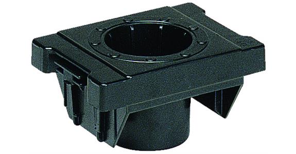 CNC-Kunststoff-Einsatz Aufnahme Steilkegel 30 ölbeständig ABS schwarz