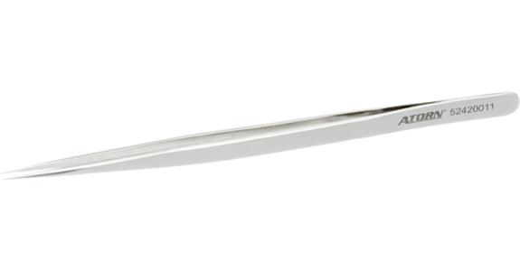 ATORN Pinzette antimagnetisch 140 mm feine Spitzen