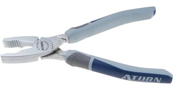 ATORN Kraft-Kombizange 180 mm, 3-K Griffe