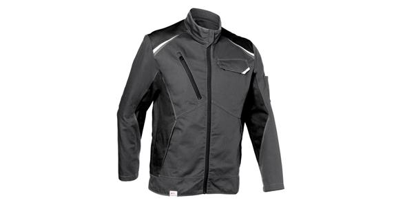 Jacke IconiQ anthrazit/schwarz Gr. S