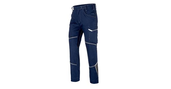 Hose IconiQ dunkelblau/anthrazit Gr. 60