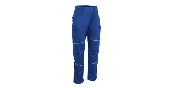 Damenhose IconiQ kornblau/schwarz Gr. 52