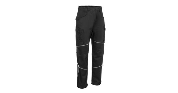 Damenhose IconiQ schwarz/anthrazit Gr. 48