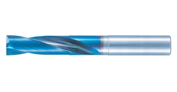 VHM-Flachbohrer 180° AQUA Drill EX Flat 2xD Eckenradius 0,5 mm Ø 12,0 mm