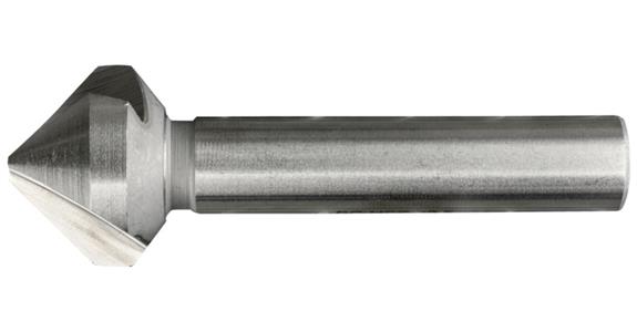 LIZZARD Kegel- und Entgratsenker 90° mit Zylinderschaft 3 Schneiden HSS Ø 12,4 mm
