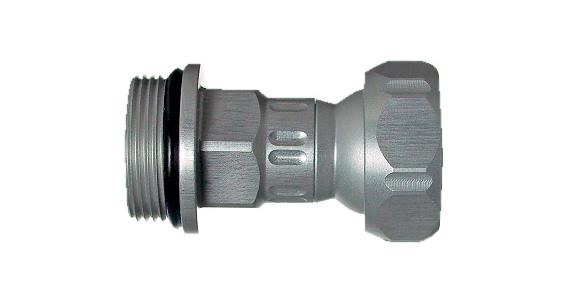 Aluminium-Kühlmittelschlauch Distanzstück 28  mm