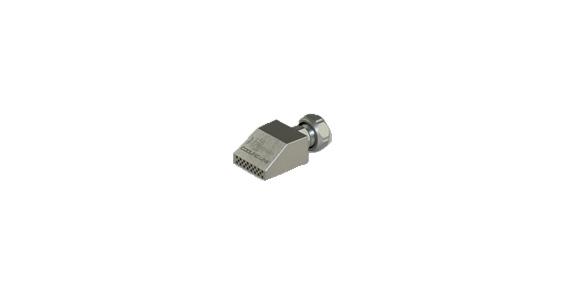Aluminium-Kühlmittelschlauch Flachdüse 22 mm