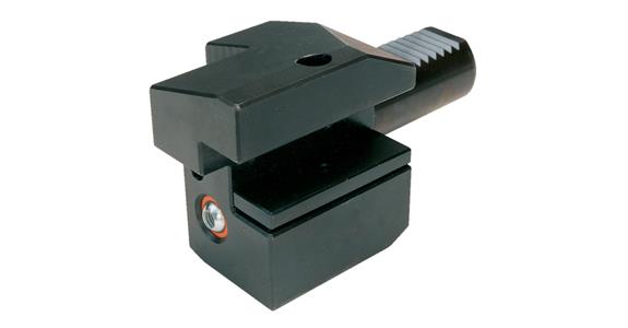 Vierkant-Längsaufnahme, Schaft-Ø 20 mm, rechts, Form C3, DIN 69880, Teil 4