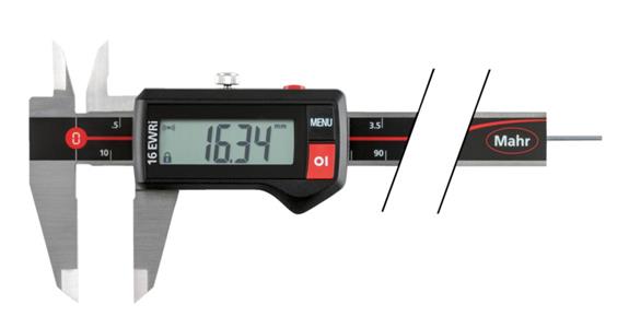 Messschieber IP67 digital 150mm, MarCal 16 EWRi, Funk-Datenausgang, rund