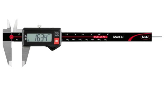 Messschieber IP40 digital 150mm, MarCal 16 ER, ohne Datenausgang, rund