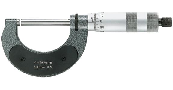 Bügelmessschraube 50 mm MB HM-bestückt MB 0-50 mm