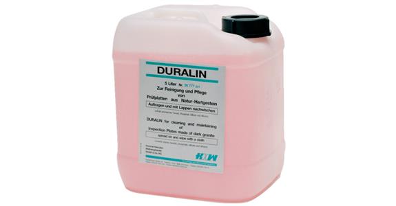 Hartgestein-Pflegemittel DURALIN für Prüfplatten Plastikgebinde 5 Liter