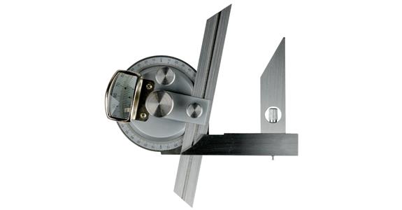 Universal-Winkelmesser-Satz mit 3 auswechselbaren Messschienen 150/200/300 mm