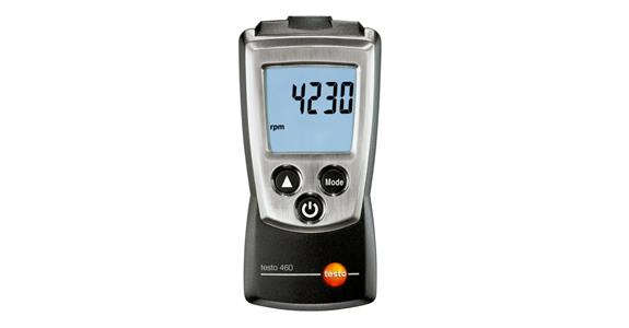 Messgerät für Drehzahl TESTO 460 MB 100…29.999 rpm, Einheiten rpm, rps