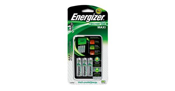 Ladegerät Maxi Charger für Akku-Größen AA, AAA