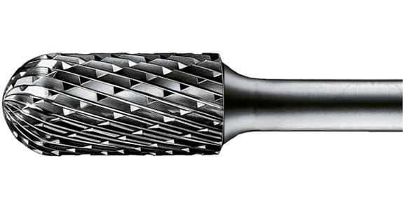 HM-Frässtift Walzenrundform WRC Schaft-Ø 6 mm Zahnung ALU Kopf-Øxlänge 8x20