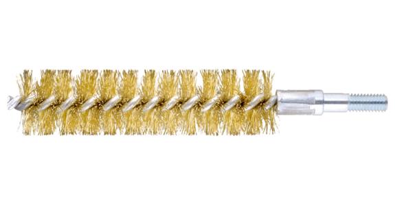 Innenbürste mit Gewinde M6, Messingdraht Ø 12 mm, Länge 120 mm, ungezopft