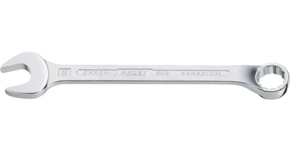 Ring-Maulschlüssel 10° DIN 3113 kurz CV-Stahl SW 7x7 mm