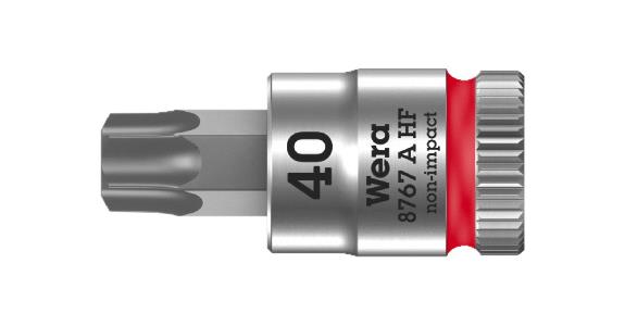 1/4 Zoll TORX®-Schraubendreher-Einsatz T 40 mit Haltefunktion