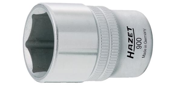 1/2 Zoll 6kant Steckschlüssel-Einsatz DIN 3124 CV-Stahl SW 26 mm