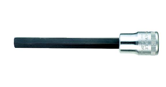 1/2 Zoll 6kant-Schraubendreher-Einsatz Chrome-Alloy-Steel lang SW 5 x 120 mm