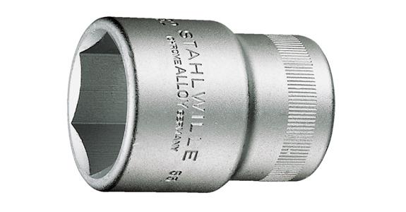 3/4Z 6kant Steckschlüssel-Einsatz DIN 3124/ISO2725 HPQ-Hochleistungsstahl SW21mm