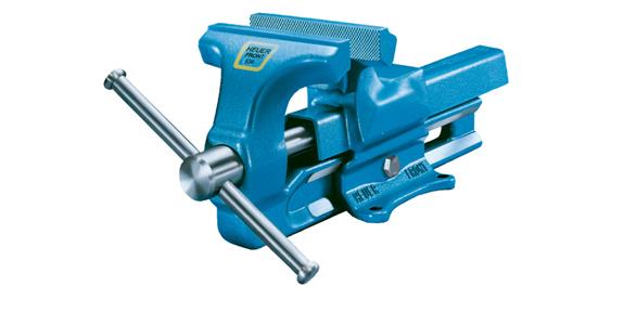 Parallel-Schraubstock Backenbreite 120 mm angeschmiedete Rohrspannbacken 16-55mm