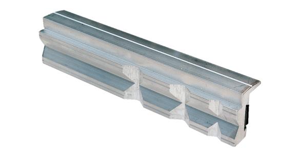 Magnet-Schutzbacken Paar Typ P Aluminium 90°Fräsung+3Prismen Backenbreite 100 mm
