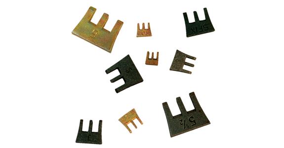 Sicherheitsstielkeil (S-Fix-Kralle) Größe 6 Breite 50 mm für Äxte, Beile