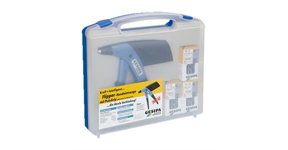 Handnietzangen-Satz Flipper®-Box i.Koffer inkl. 3 PolyGrip® Blindnietabmessungen