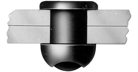 Alu-Blindniete Flachrundkopf DIN 7337 Dorn Stahl verzinkt Pack= 250 St. 6x12 mm