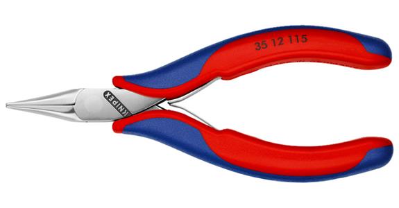 Elektronik-Greifzange flache, breite Backen Länge 115 mm