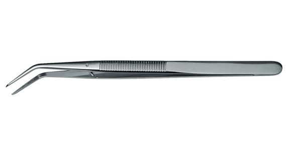 Universalpinzette gebogen feinfühlig Länge 155 mm